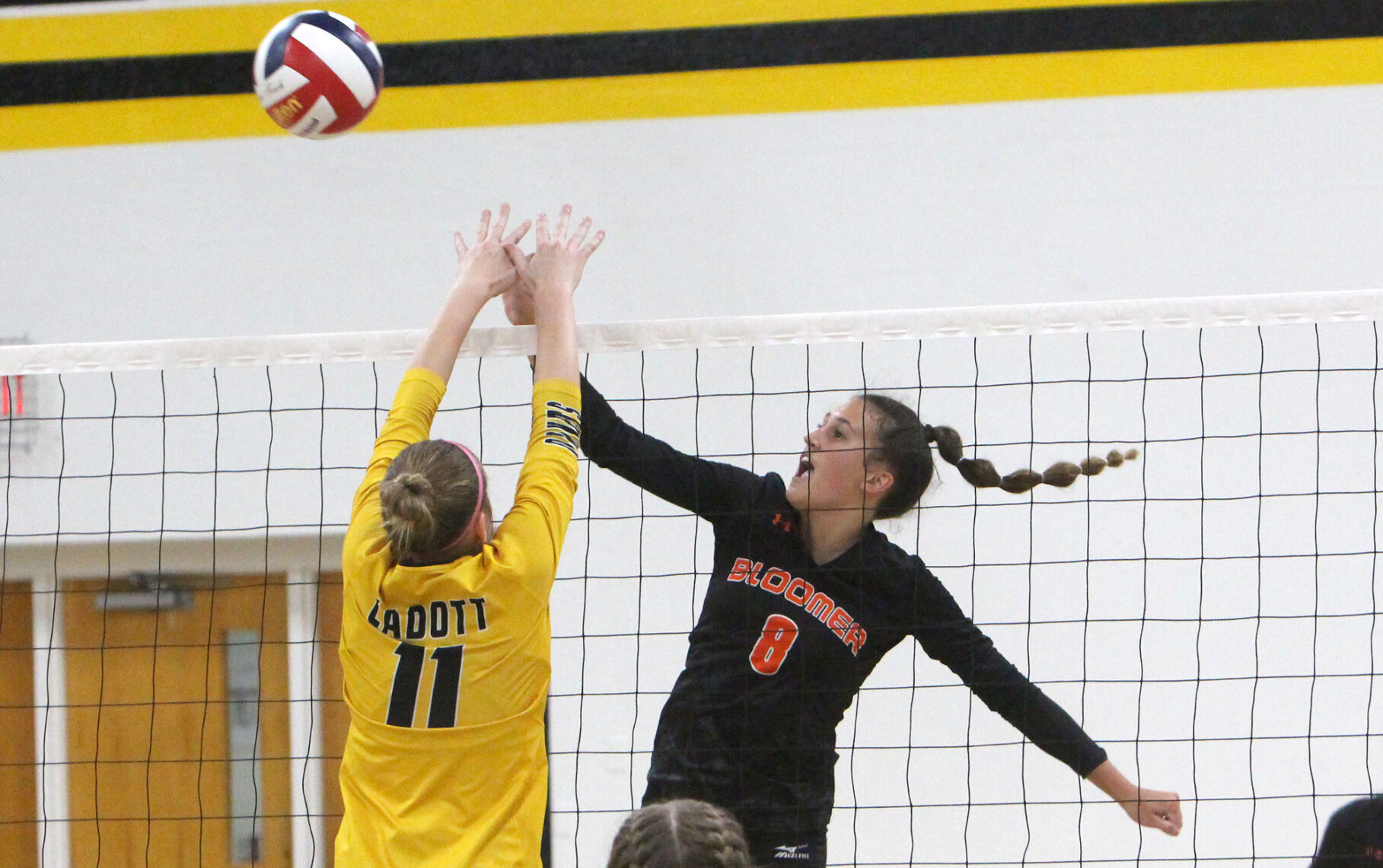 Bloomer at Cadott volleyball 9-13-22